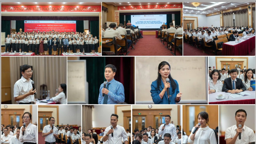 The Vietnam International Arbitration Centre (VIAC) and Agribank launched Training Series on Skills for out-of-court dispute resolution in the Banking and Finance sector and civil judgment enforcement  